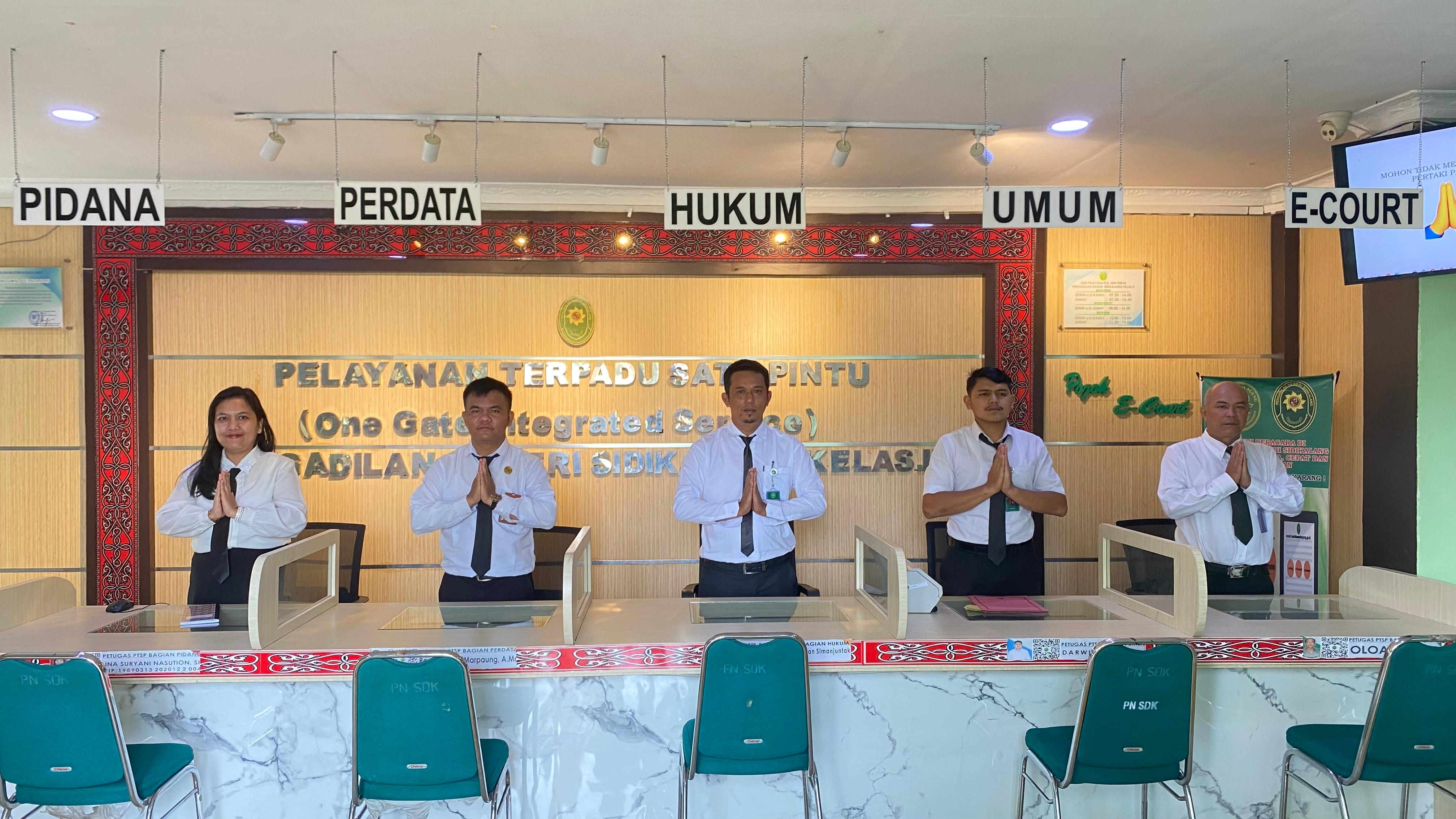 PTSP PENGADILAN NEGERI SIDIKALANG